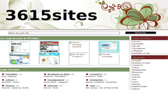 Desktop Screenshot of 3615sites.fr